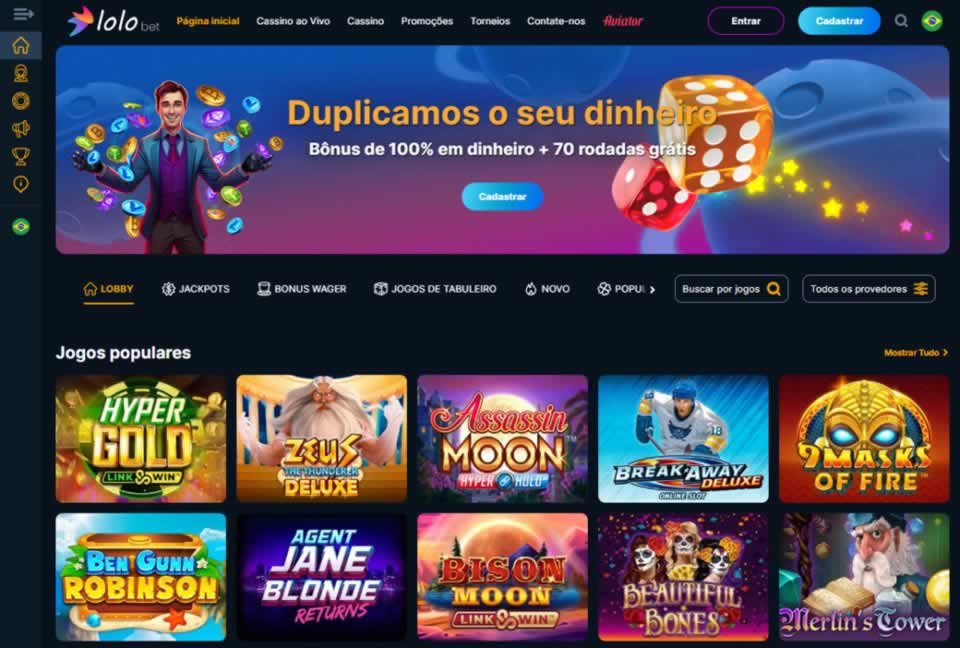 productsbet365.comhttps blaze o que aconteceu A plataforma oferece uma variedade de jogos de cassino online de mais de 76 fornecedores de jogos, não podemos determinar o número exato de jogos incluídos, mas há definitivamente mais de 5.000, o que o torna o cassino Bellona mais completo entre suas plataformas nevada